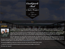 Tablet Screenshot of castleparkstud.com